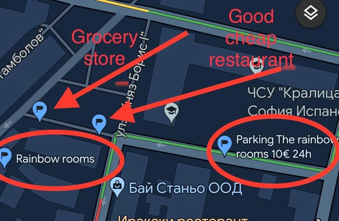 The Rainbow 7 location